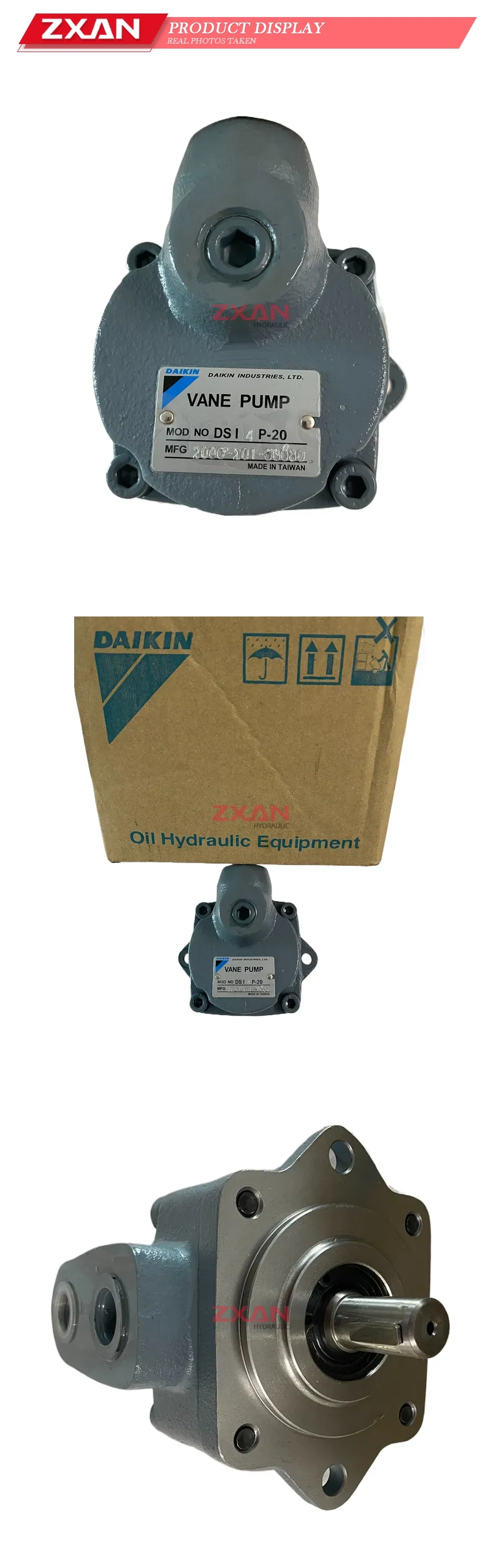 DAIKIN DS14P-20 Vane Pump Description