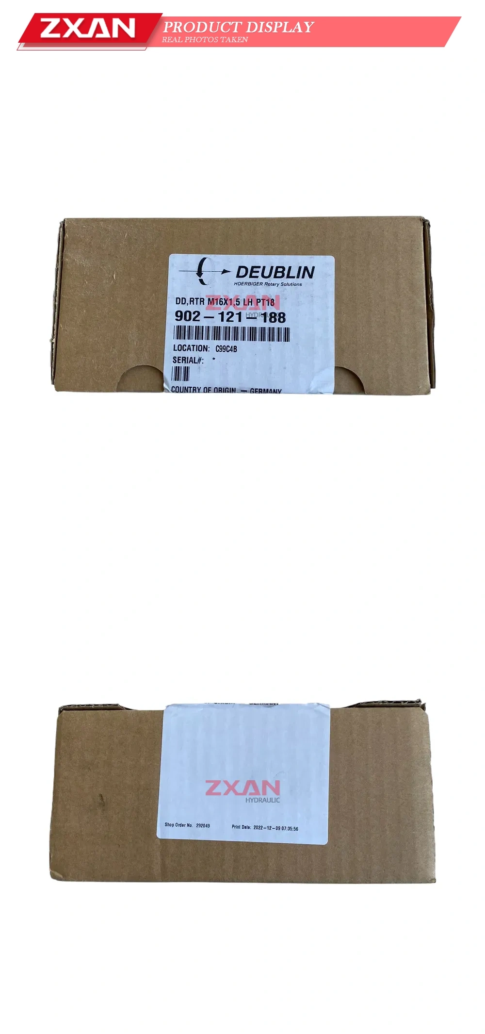 DEUBLIN 1005-020-037 Rotary Union Rotor Description