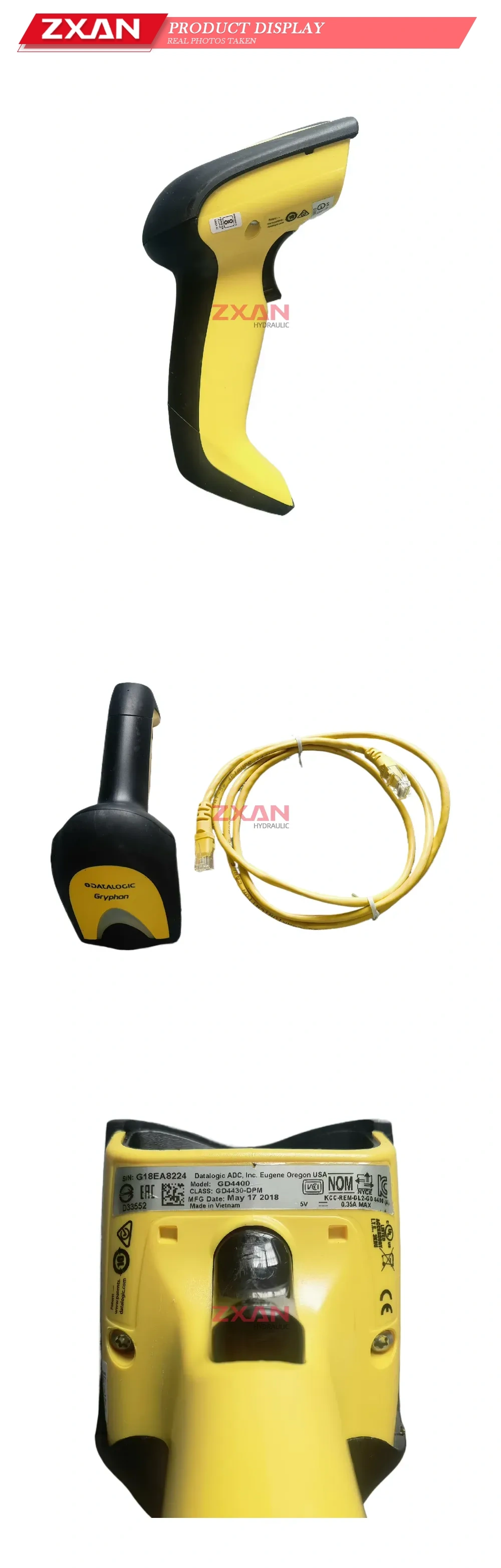 Datalogic GD4400 Handheld Barcode Scanner Description