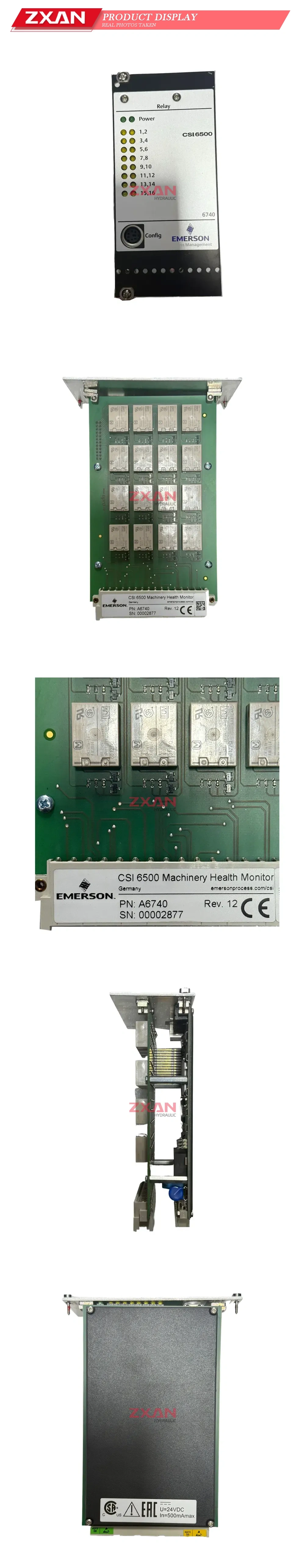 Emerson A6740 Relay Module Description