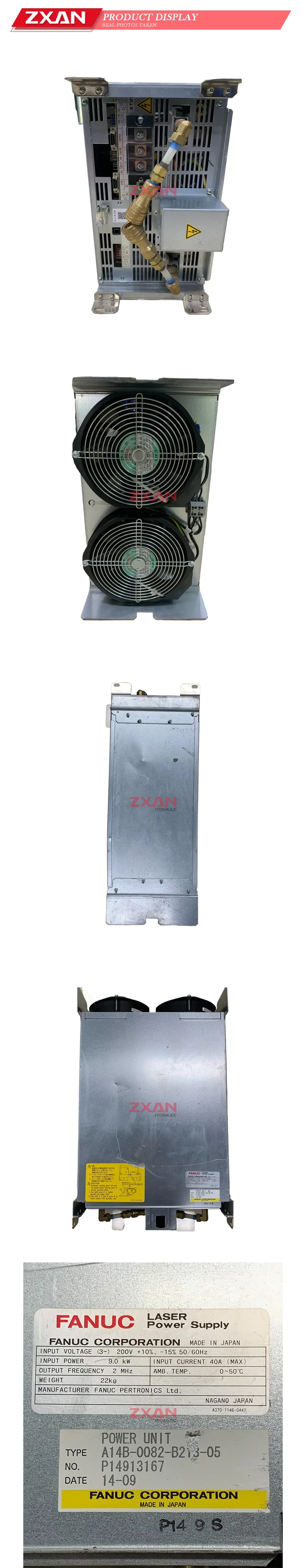 FANUC A14B-0082-B213-05 Laser Power Supply Description
