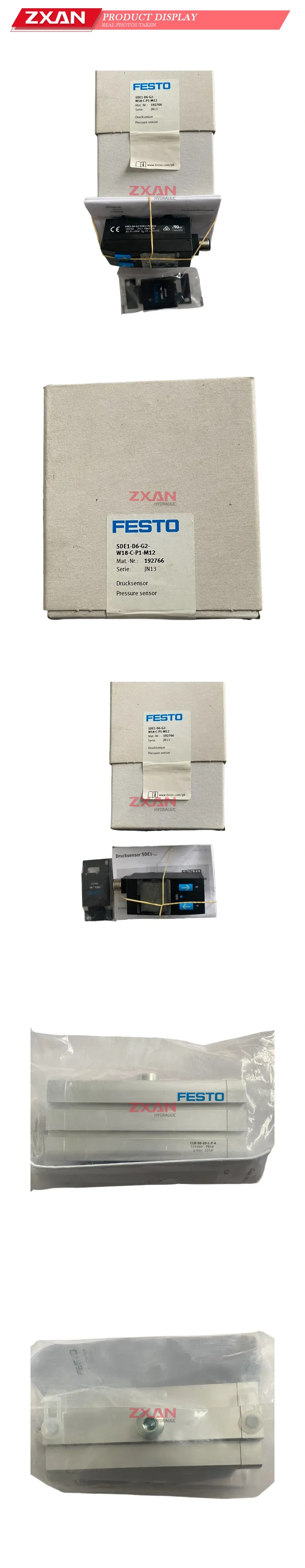 FESTO SDE1-D6-G2-W18-C-P1-M12 Pressure Sensor Description