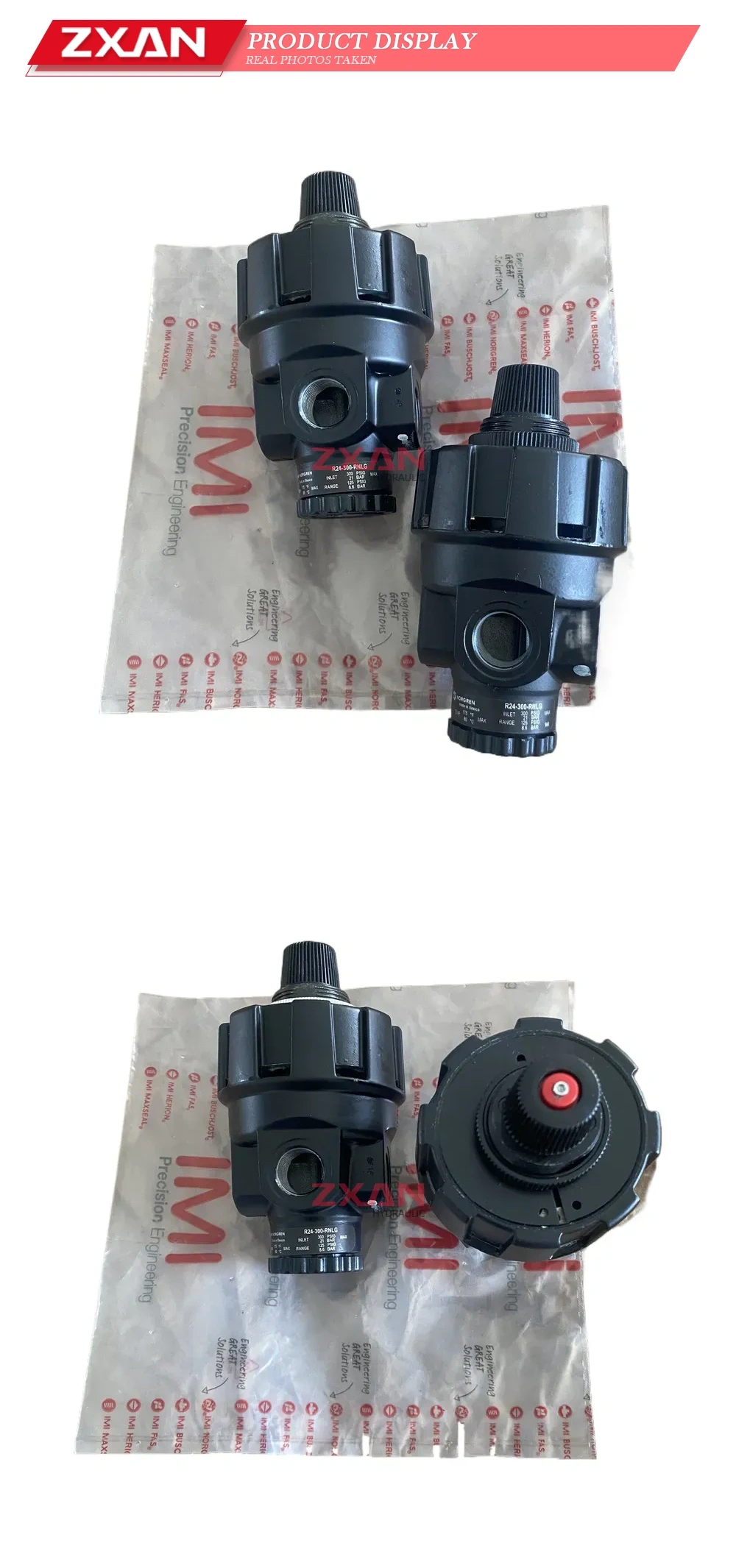 IMI Norgren R24-200-RNLC, R24-300-RNLG Pressure Regulating Valve Description