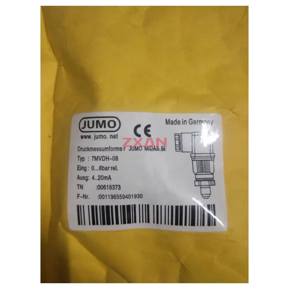 JUMO 7MVDH-08 Pressure Transmitter-img1 JUMO 7MVDH-08 Pressure Transmitter