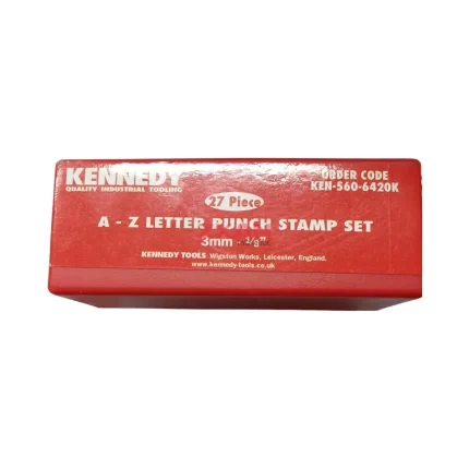 KENNEDY KEN-560-6420K Letter Punch Stamp Set