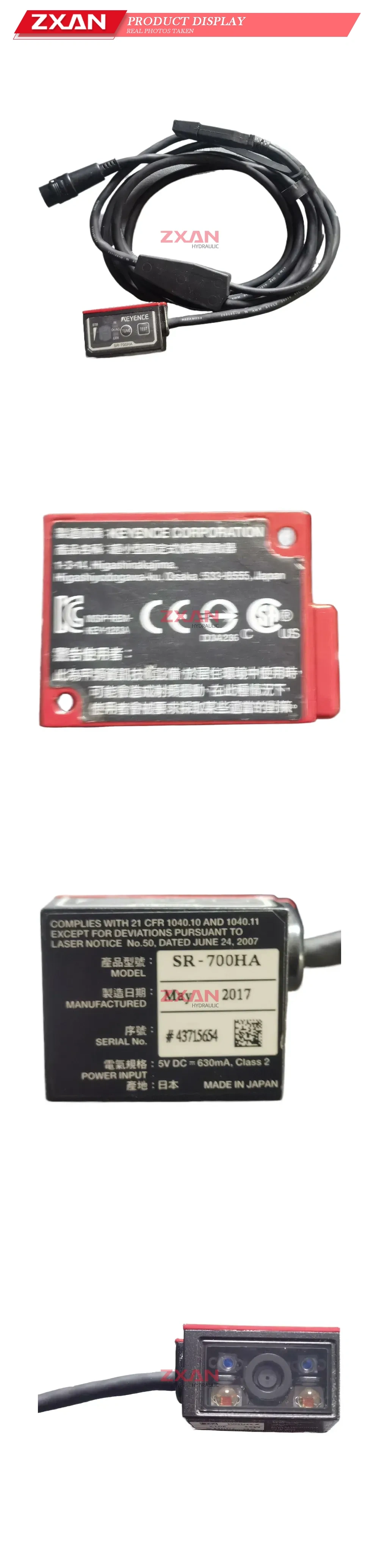 Keyence SR-700HA 2D Code Reader Description