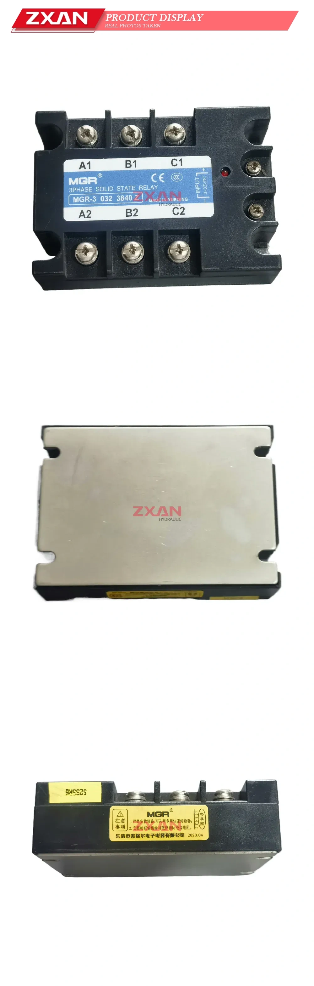 MGR MGR-3 032 3840 Z Three Phase Solid State Relay Description