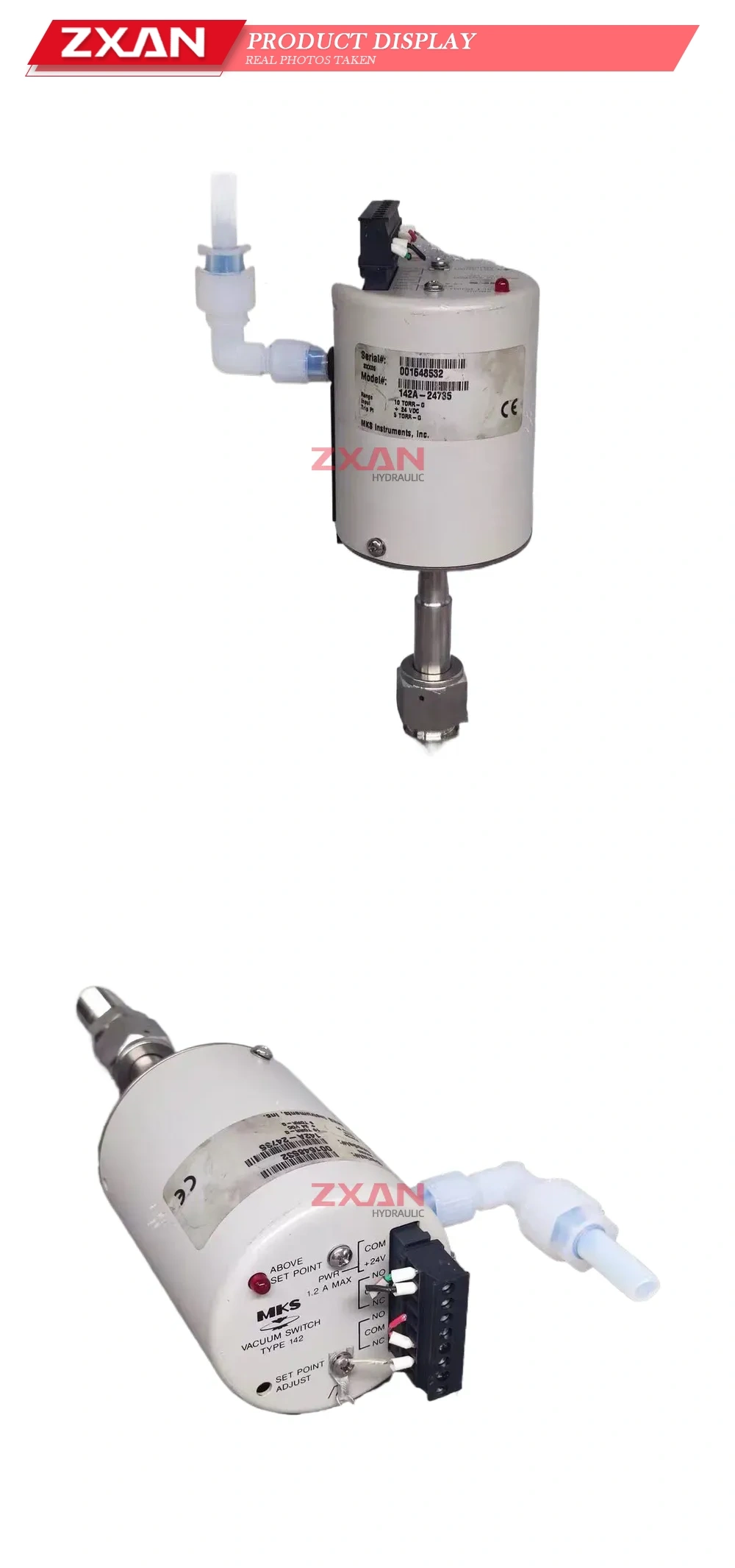 MKS Instruments 142A-24735 Vacuum Switch Description