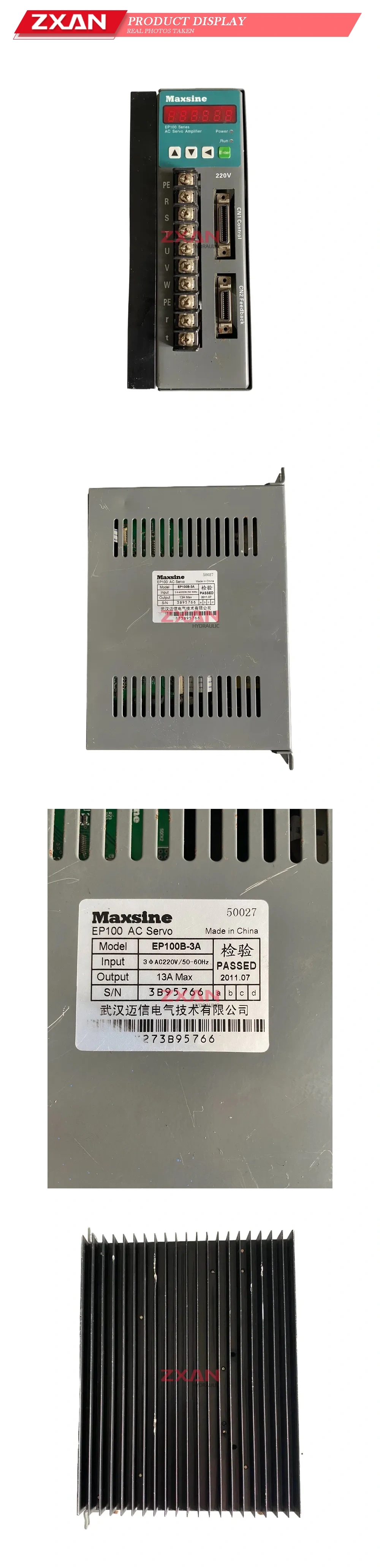 Maxsine EP100B-3A AC Servo Amplifier Description