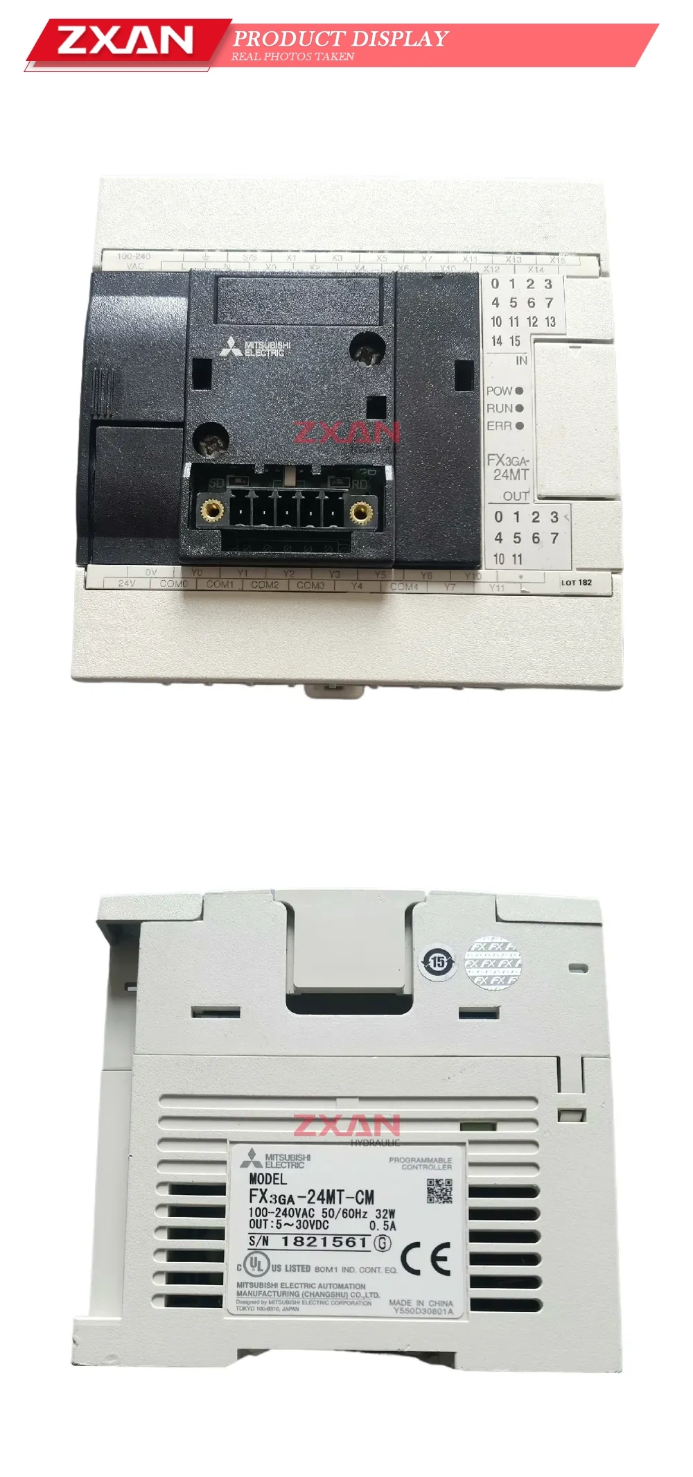 Mitsubishi Electric FX3GA-24MT-CM Programmable Controller Description