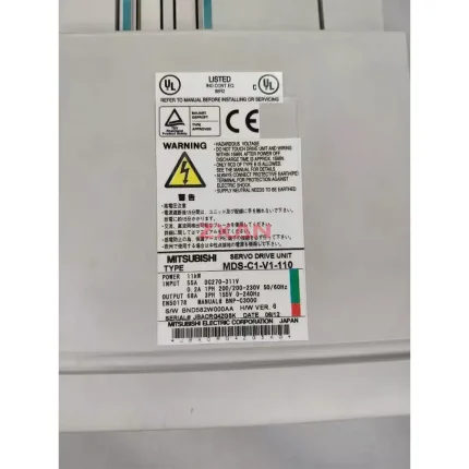 Mitsubishi MDS-C1-V1-110 Servo Drive Unit