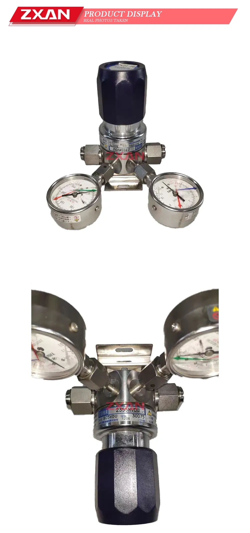 Nitto Kohki 2355WVDU Pressure Regulator Description