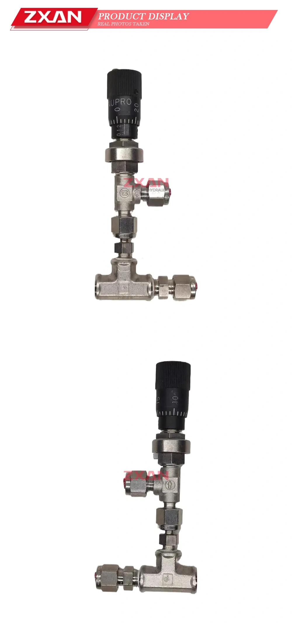 Nupro Micrometer Metering Valve Assembly Description