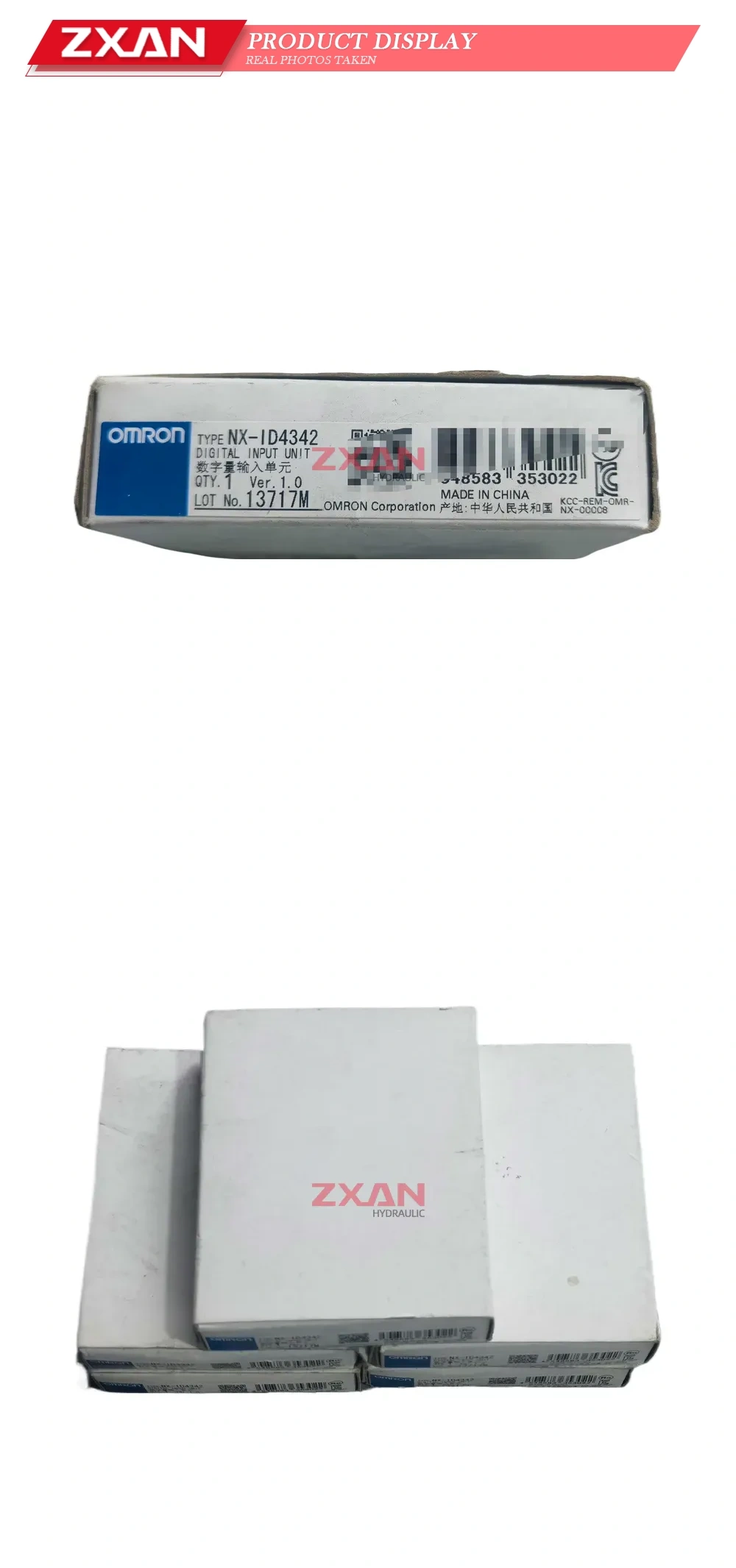 OMRON NX-ID4342 Digital Input Unit Description