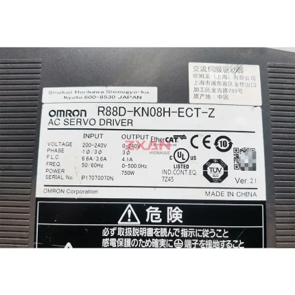 OMRON R88D-KN08H-ECT-Z AC Servo Driver