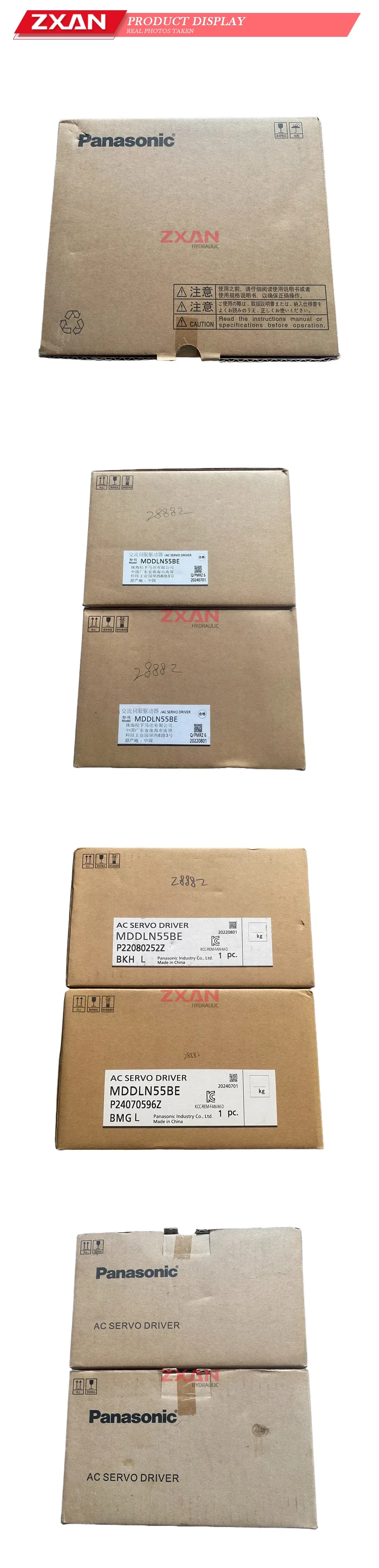 Panasonic MDDLN55BE AC Servo Driver Description