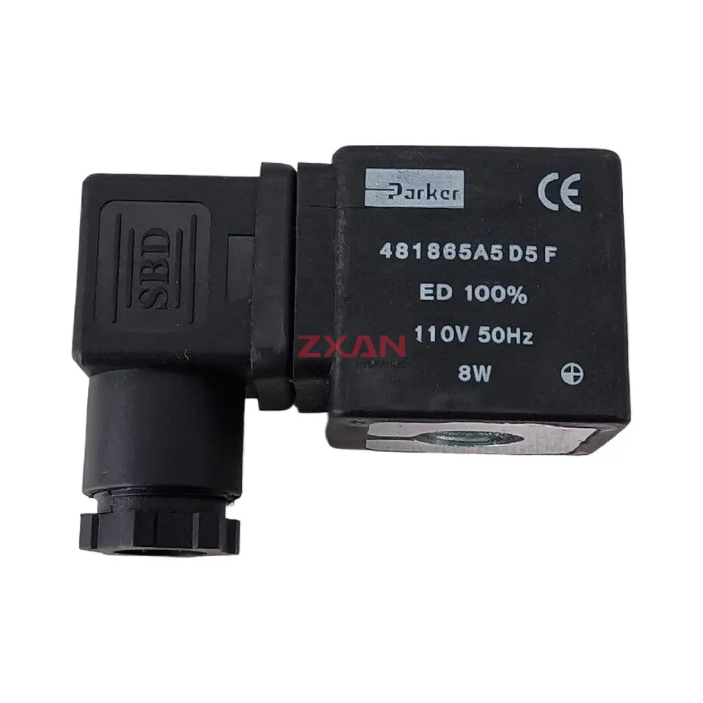 Parker 481865A5 D5 F Solenoid Coil-img1 Parker 481865A5 D5 F Solenoid Coil