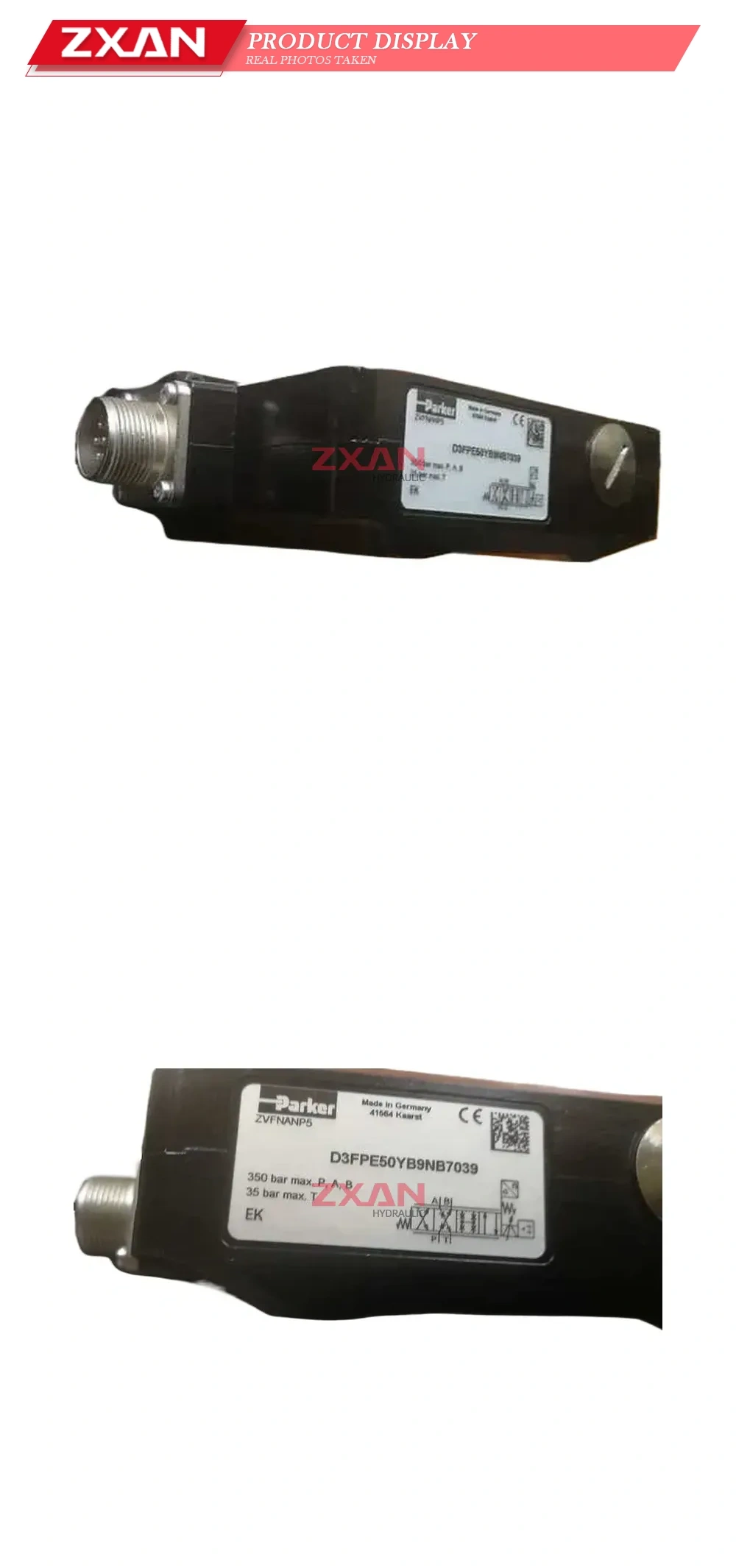 Parker D3FPE50YB9NB7039 Proportional Directional Control Valve Description