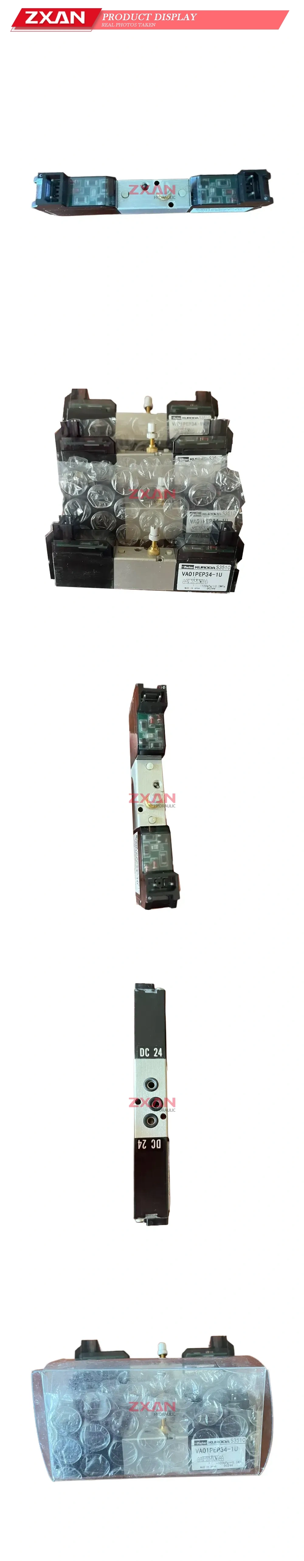 Parker Kuroda VA01PEP34-1U Pneumatic Solenoid Valve Manifold Description