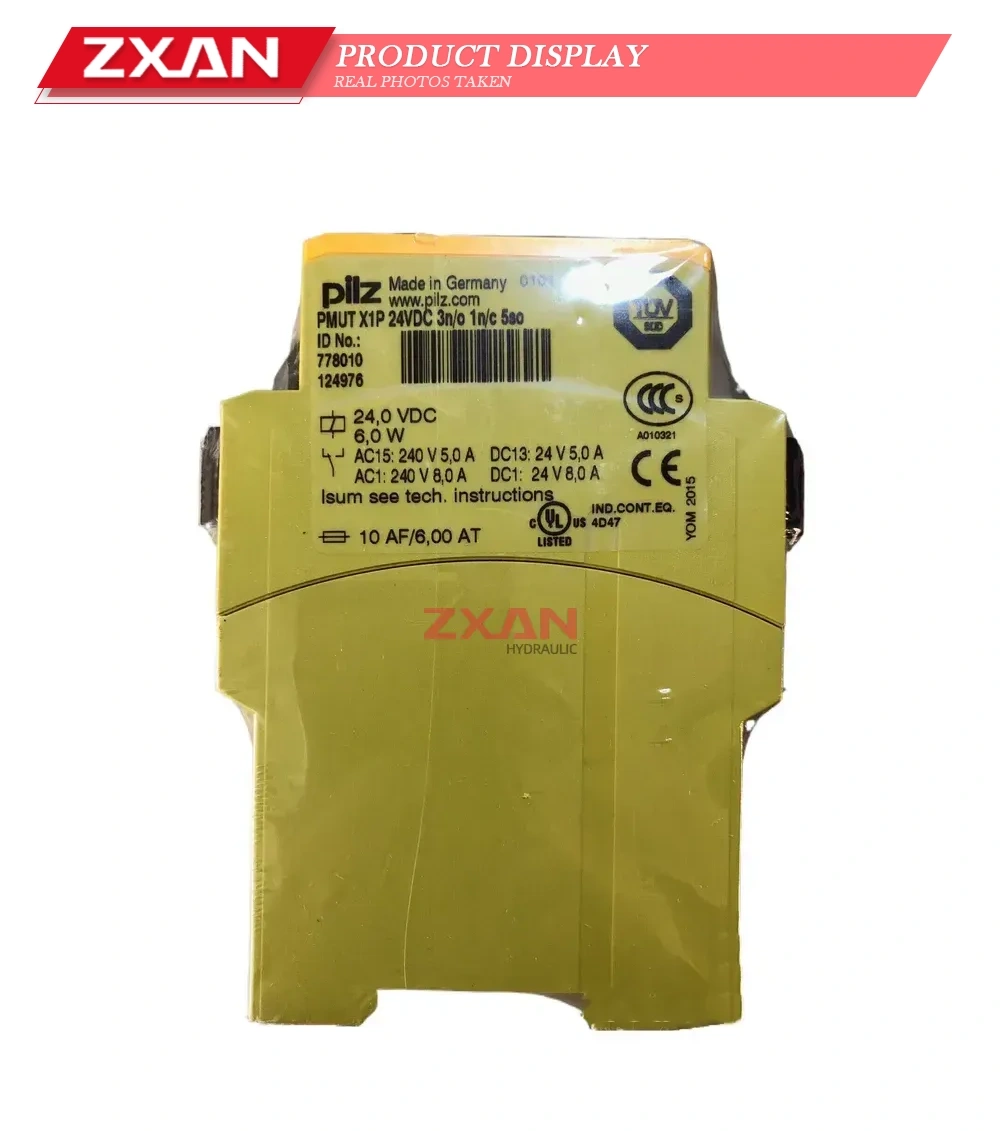 Pilz PMUT X1P 24VDC 3n/o 1n/c 5ao Safety Relay Module Description