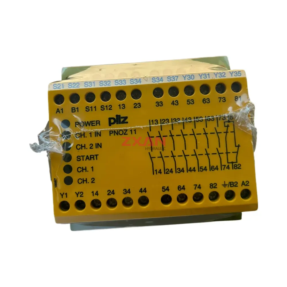 Pilz PNOZ 11 24VAC 24VDC 7n-o 1n-c Safety Relay-img1 Pilz PNOZ 11 24VAC 24VDC 7n/o 1n/c Safety Relay