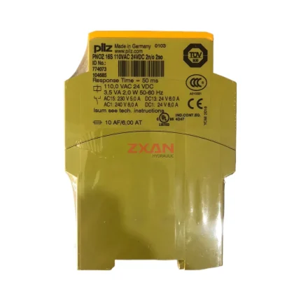 Pilz PNOZ 16S 110VAC 24VDC 2n/o 2so Safety Relay