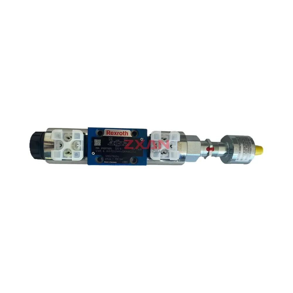 Rexroth 4WE 6 J62-EG24K4QRABG24E Hydraulic Directional Control Valve with Position Transducer-img1 Rexroth 4WE 6 J62/EG24K4QRABG24E Hydraulic Directional Control Valve with Position Transducer