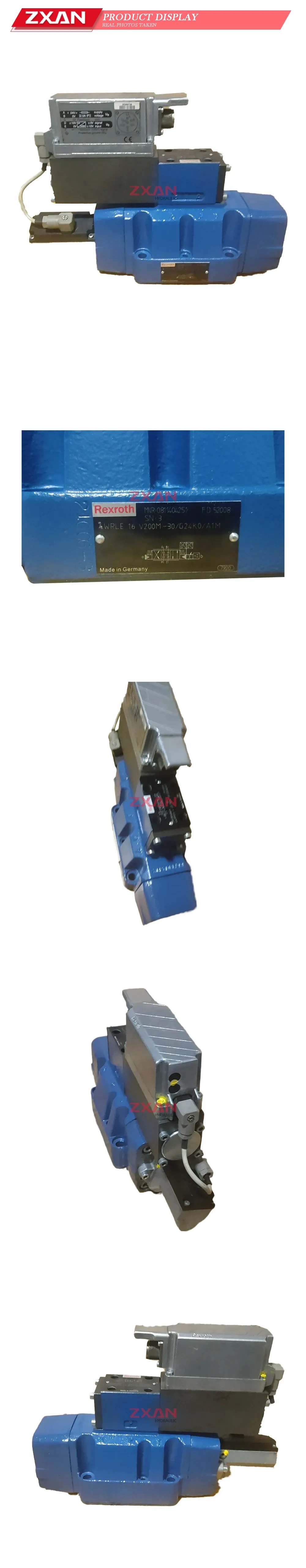 Rexroth 4WRLE 16 V200M-30/G24K0/A1M Electro-hydraulic Proportional Directional Valve Description