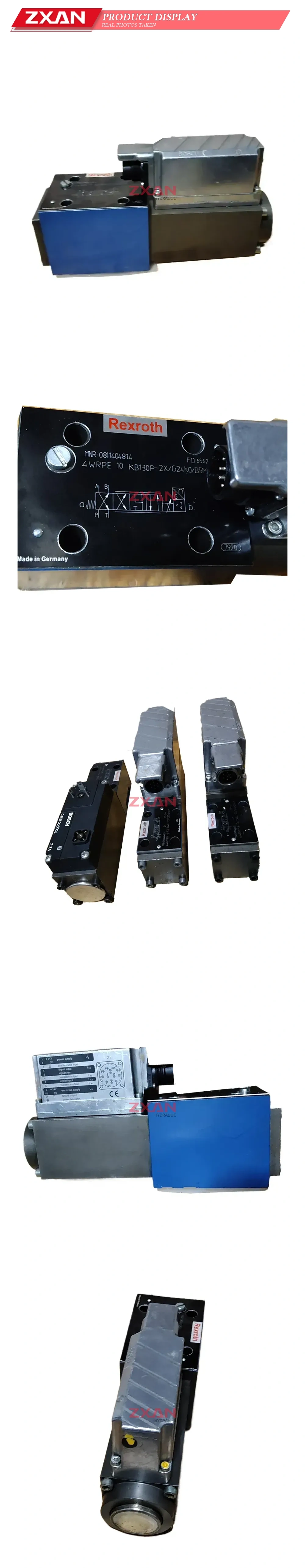 Rexroth 4WRPE 10 KB130P-2X/G24K0/B5M Proportional Directional Control Valve Description