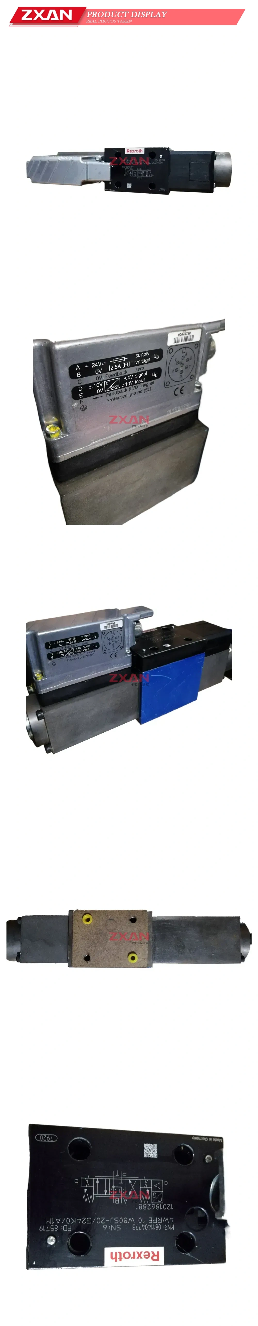 Rexroth 4WRPE 10 W80SJ-20/G24K0/A1M Proportional Directional Control Valve Description