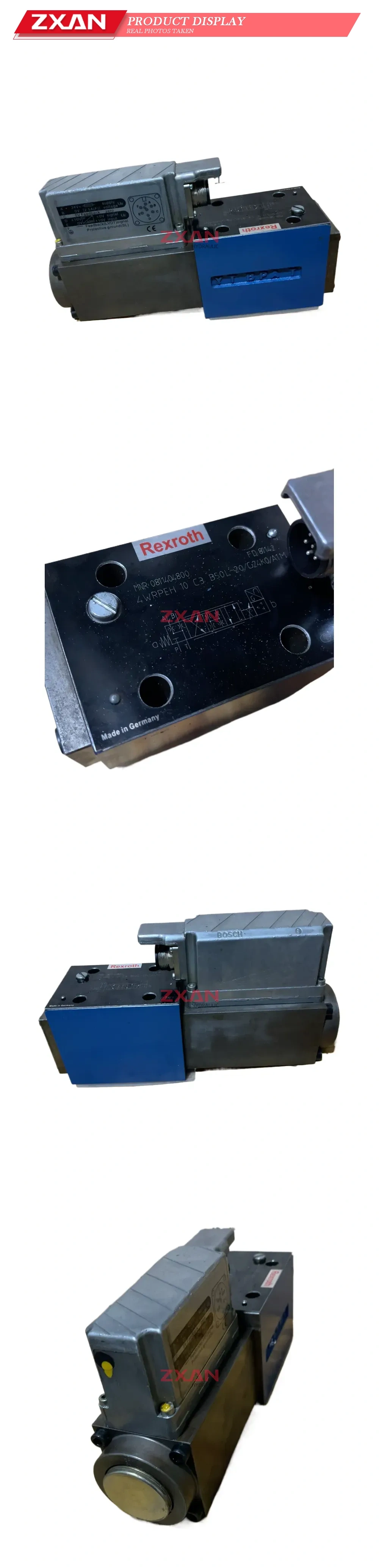 Rexroth 4WRPEH 10 C3 B50L-20/G24K0/A1M Proportional Directional Control Valve Description