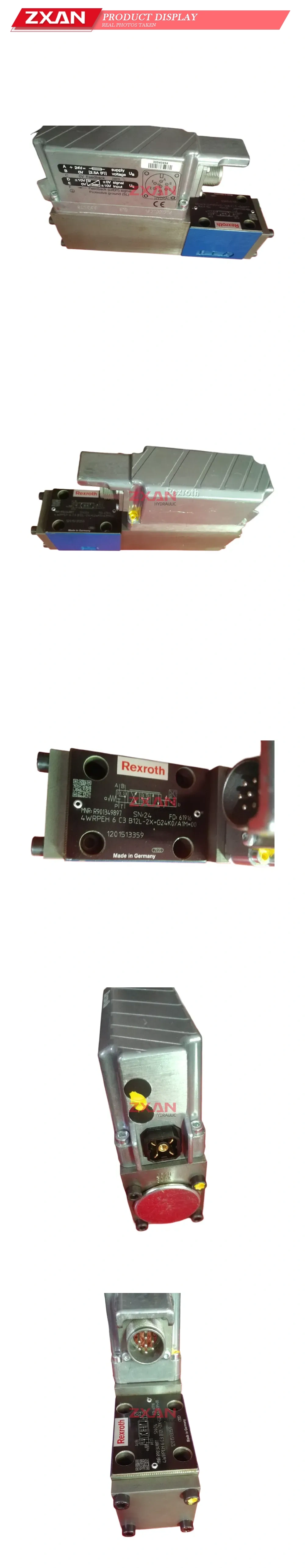 Rexroth 4WRPEH 6 C3 B12L-2X=G24K0/A1M=00 Proportional Directional Control Valve Description