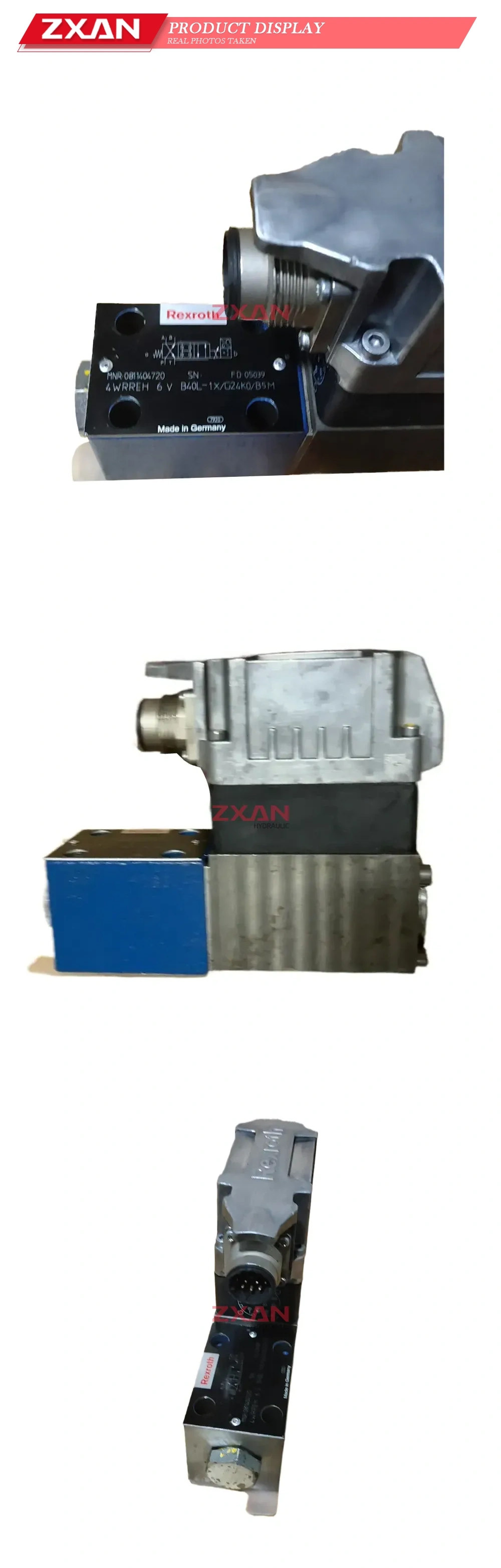 Rexroth 4WRREH 6 V B40L-1X/G24K0/B5M Proportional Directional Control Valve Description