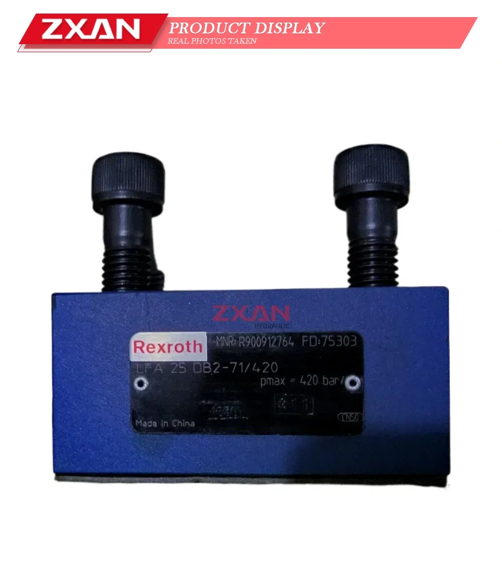 Rexroth LFA 25 DB2-71/420 Hydraulic Logic Element Cover Description