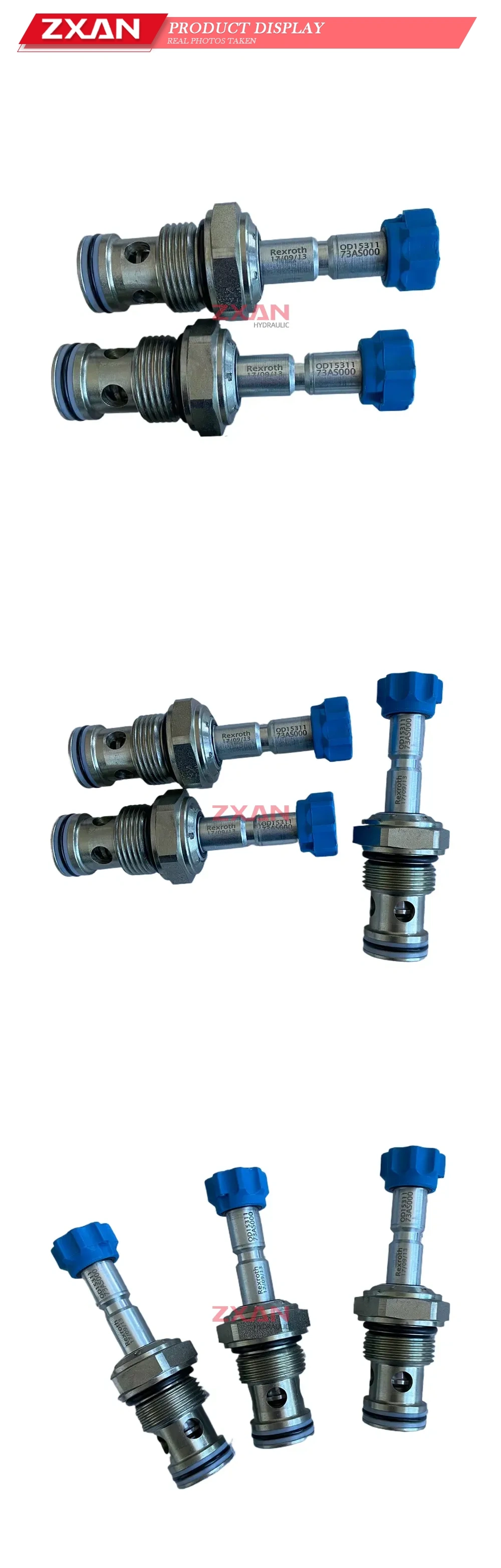 Rexroth OD15311 73AS000 Hydraulic Cartridge Valve Description