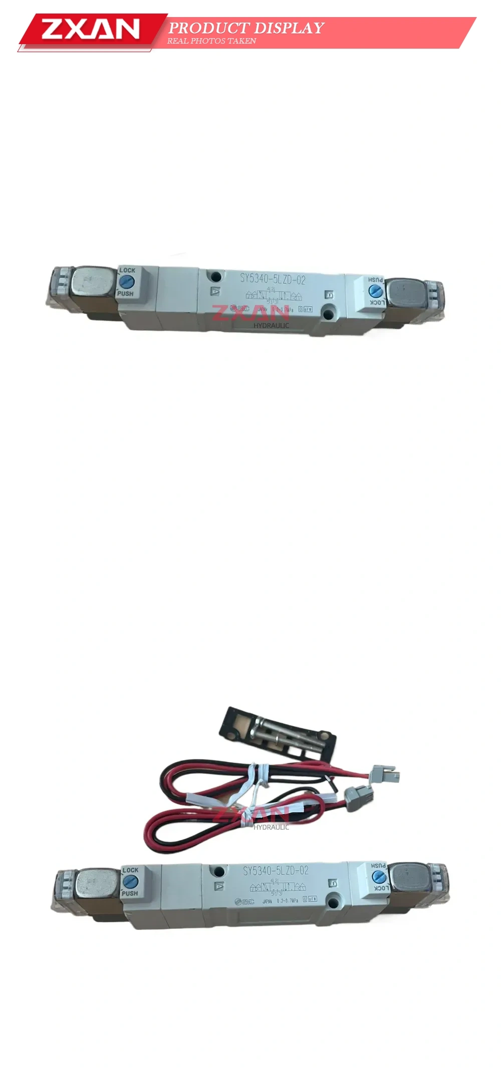 SMC SY5340-5LZD-02 Pneumatic Solenoid Valve Description