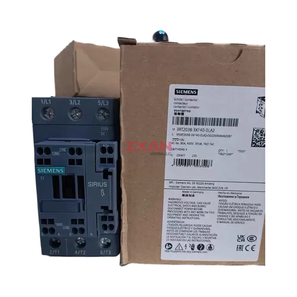Siemens 3RT2038-3XF40-0LA2 Contactor-img1 Siemens 3RT2038-3XF40-0LA2 Contactor