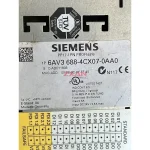 Siemens 6AV3 688-4CX07-0AA0 Industrial Control Panel / Operator Panel