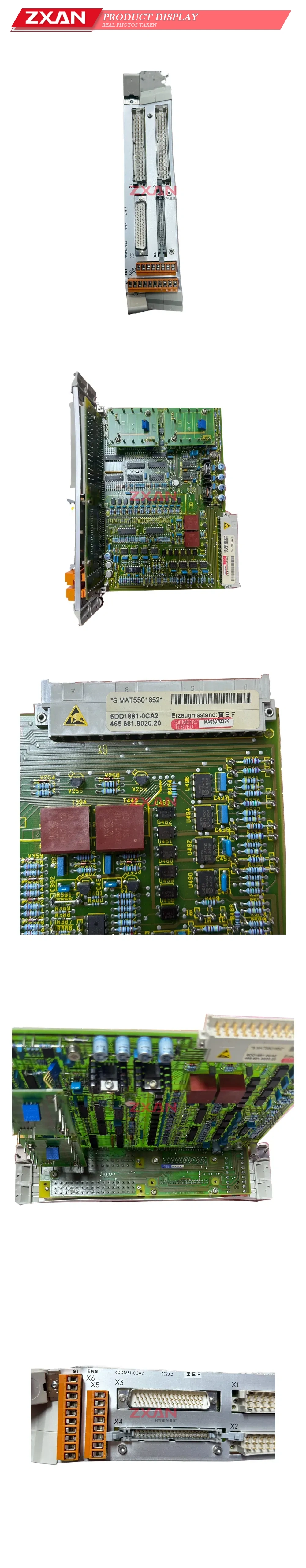 Siemens 6DD1681-0CA2 Electronics Board / Control Module Description