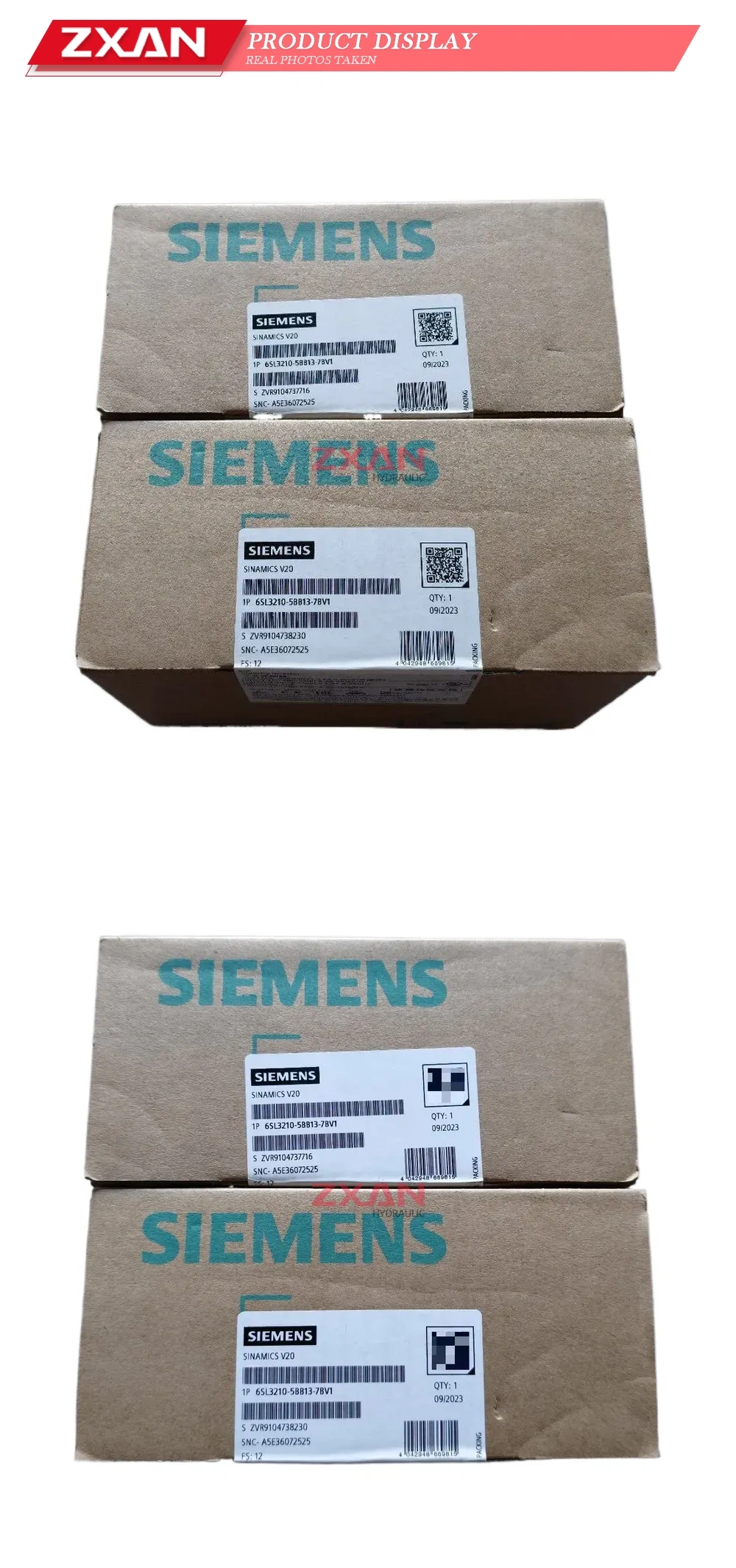 Siemens 6SL3210-5BB13-7BV1 SINAMICS V20 Inverter Description