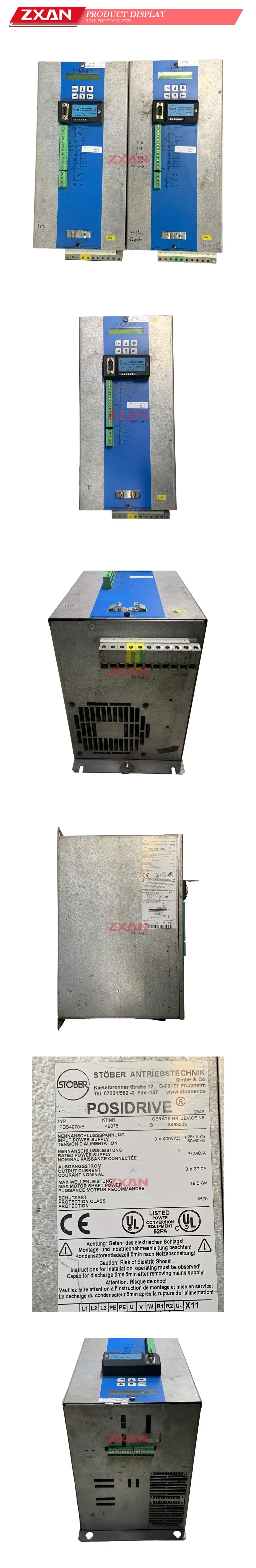Stöber FDS4270/B Servo Drive / Frequency Inverter Description