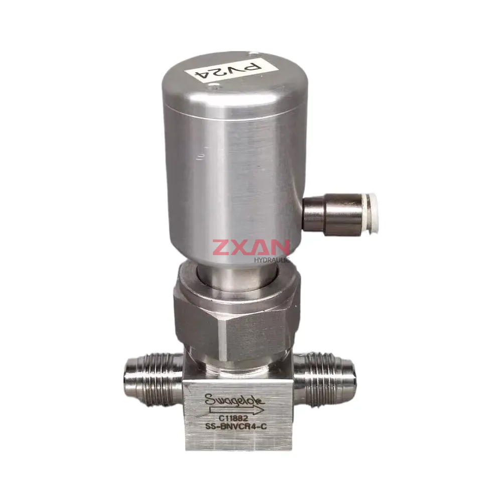 Swagelok SS-BNVCR4-C Pneumatic Bellows Valve-img1 Swagelok SS-BNVCR4-C Pneumatic Bellows Valve