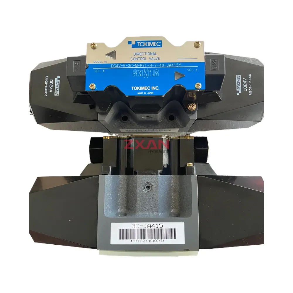 TOKIMEC - TOKYO KEIKI DG4V-5-3C-M-P7I-H-7-40-JA415Y - TGMDC-5-Y-PK-50 - TGMFN-5-Y-A2W-50 Hydraulic Directional Control Valve and Stack Valves-img1 TOKIMEC / TOKYO KEIKI DG4V-5-3C-M-P7I-H-7-40-JA415Y / TGMDC-5-Y-PK-50 / TGMFN-5-Y-A2W-50 Hydraulic Directional Control Valve and Stack Valves