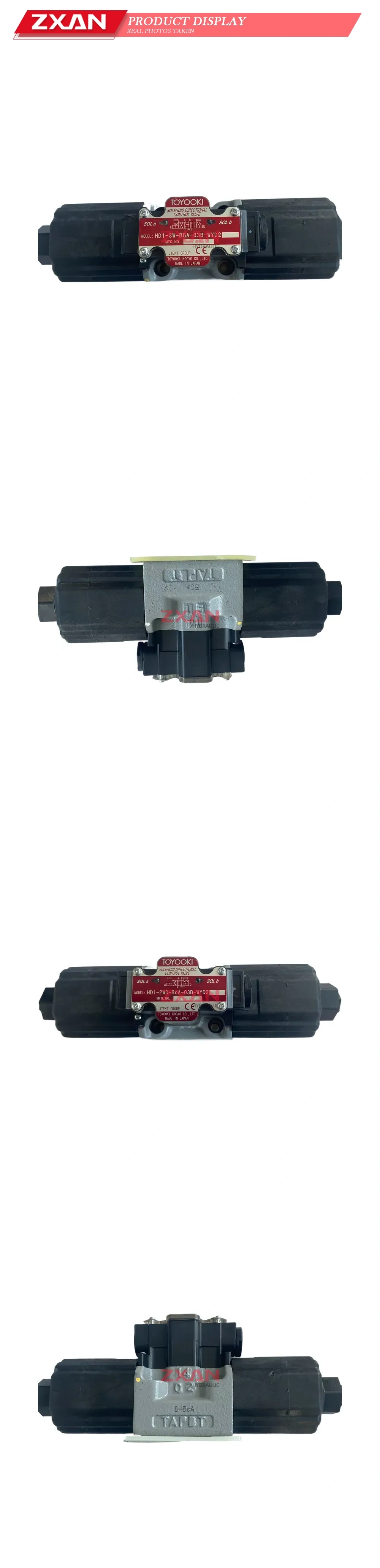 TOYOOKI HD1-3W-BGA-03B-WYD2 Solenoid Directional Control Valve Description