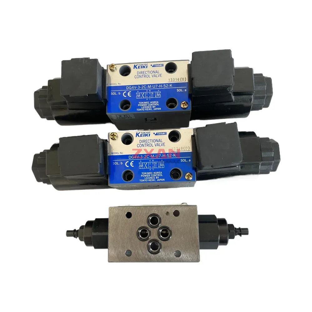 Tokimec - Tokyo Keiki DG4V-3-2C-M-U7-H-52-K; TGMFN-3-X-A2W-B2W-50; DG4SM-3-2C-P7-H-54 Hydraulic Directional Control Valve - Flow Control Valve-img1 Tokimec / Tokyo Keiki DG4V-3-2C-M-U7-H-52-K; TGMFN-3-X-A2W-B2W-50; DG4SM-3-2C-P7-H-54 Hydraulic Directional Control Valve / Flow Control Valve