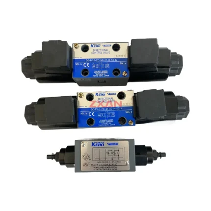 Tokimec / Tokyo Keiki DG4V-3-2C-M-U7-H-52-K; TGMFN-3-X-A2W-B2W-50; DG4SM-3-2C-P7-H-54 Hydraulic Directional Control Valve / Flow Control Valve