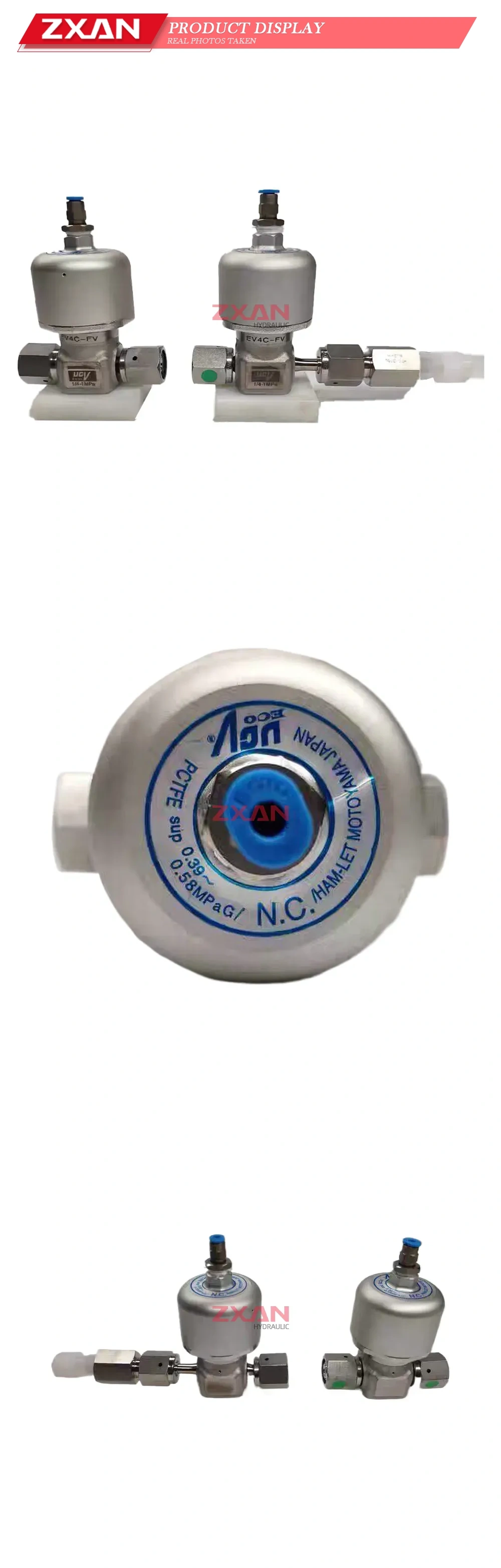 UGV EV4C-FV Pneumatic Diaphragm Valve Description