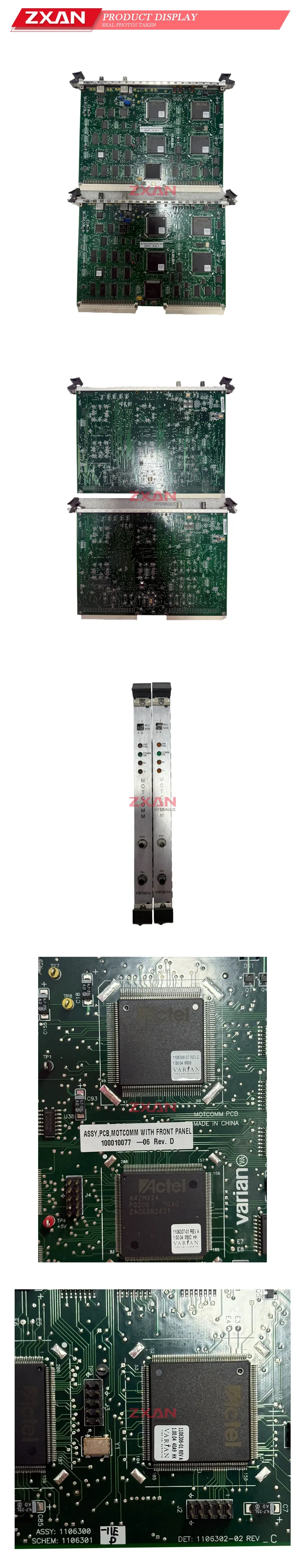 Varian 100010077 MOTCOMM PCB Assembly Description