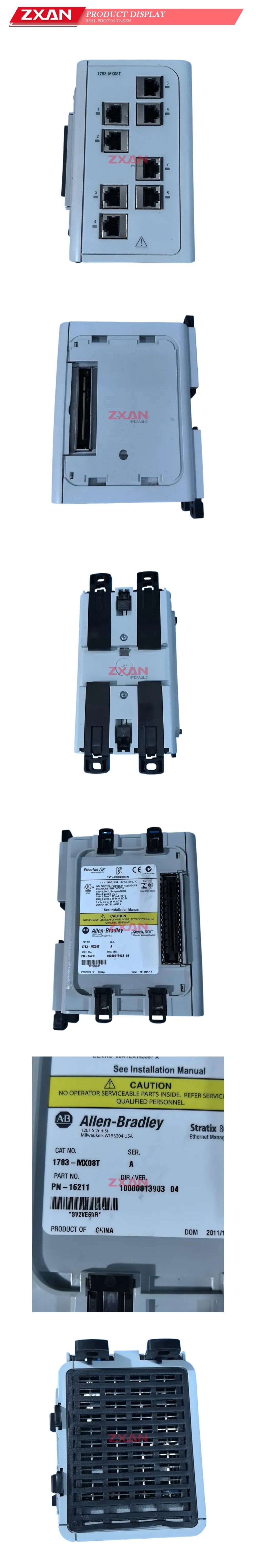 Allen-Bradley 1783-MX08T Ethernet Managed Switch Description