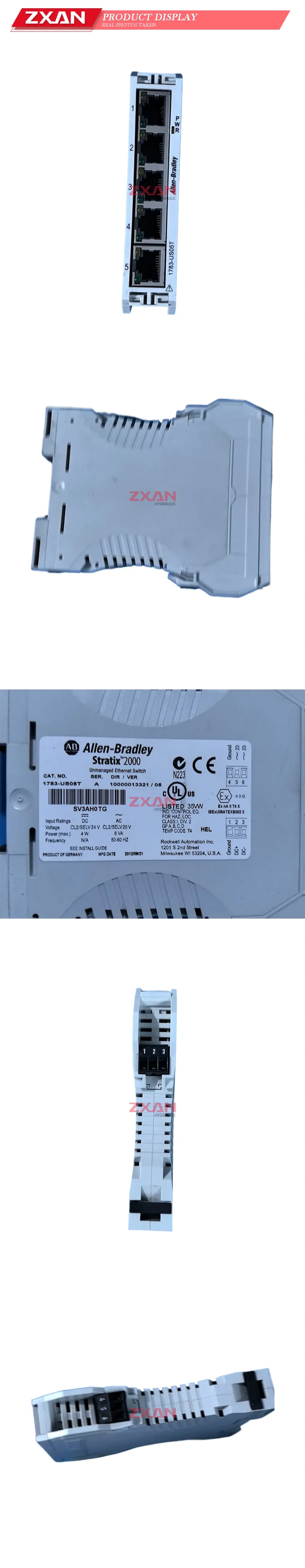 Allen-Bradley 1783-US05T Unmanaged Ethernet Switch Description